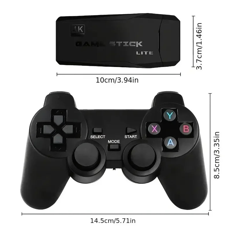 Bezprzewodowa konsola do gier w stylu retro 4K